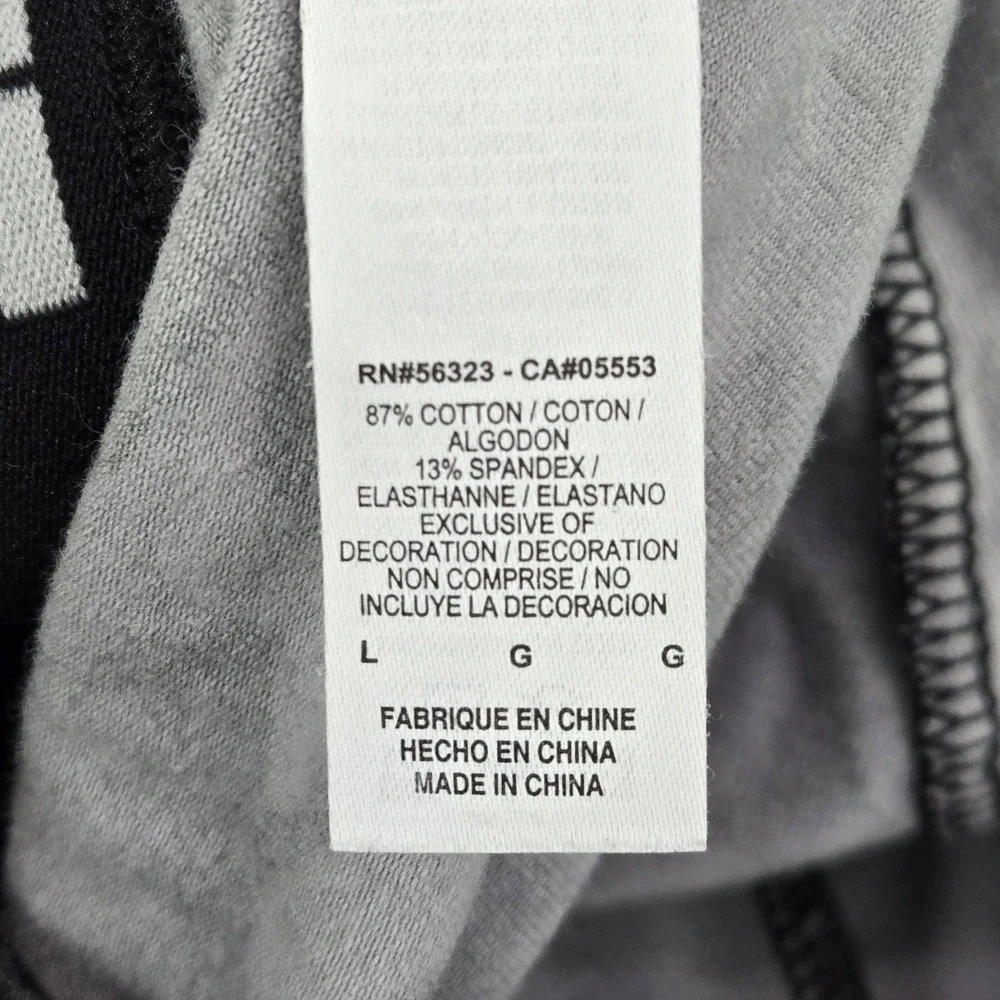 Nike Women Activewear Pants L Gray Leggings‎ Camouflage Logo 28